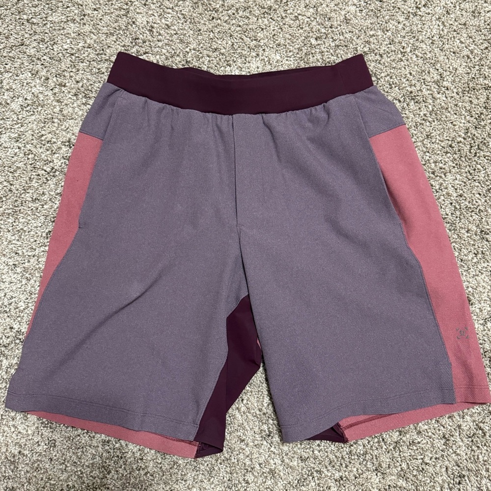 Lululemon Men's Two-Tone Athletic Shorts -